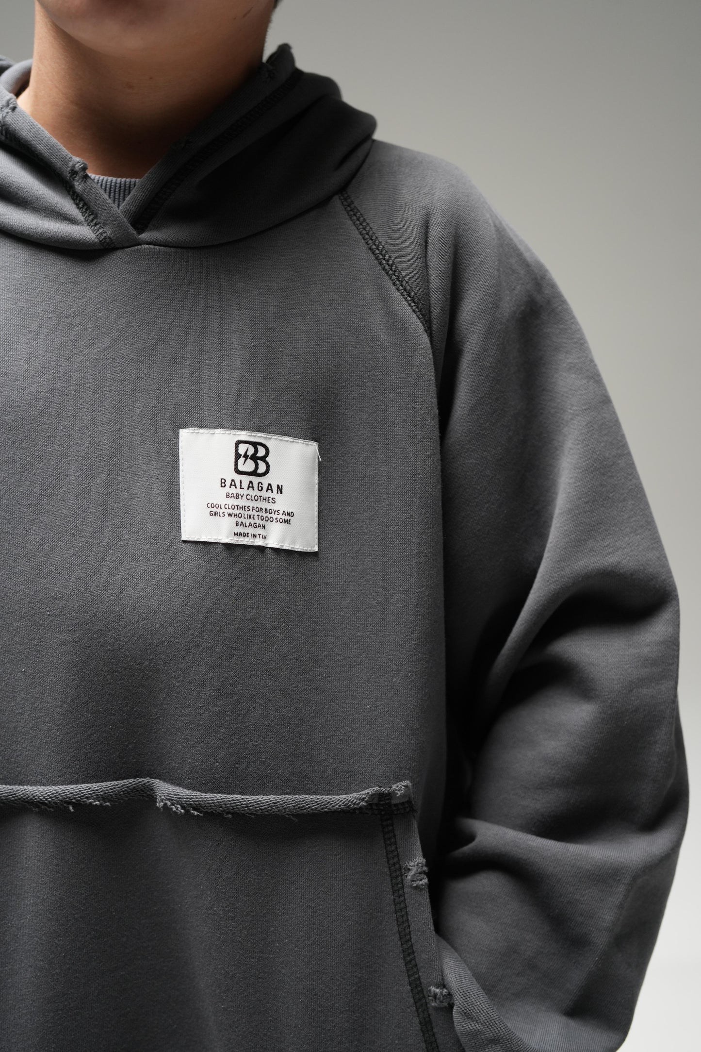 Grey hoodie