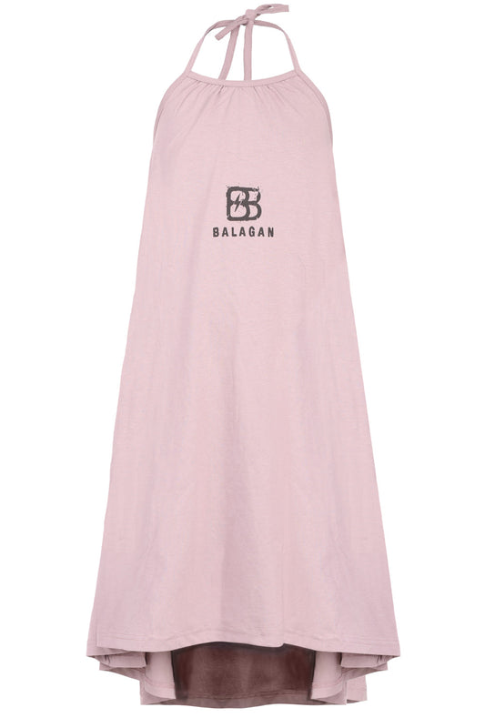 Dress Backless Light Pink