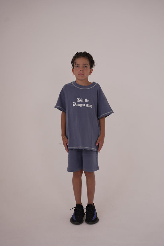 T-shirt Navy Blue Join the Gang