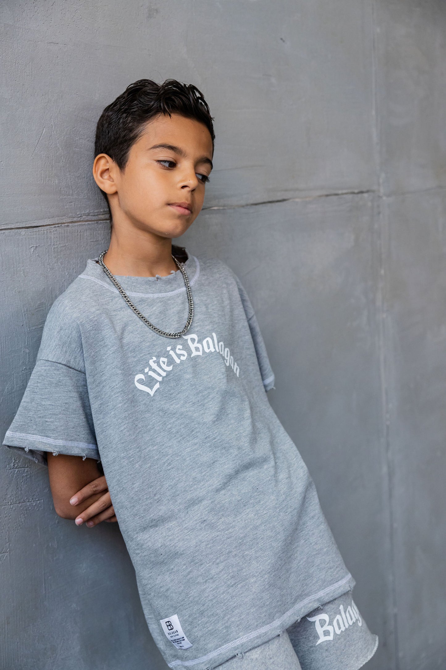 T-shirt Grey Life is Balagan