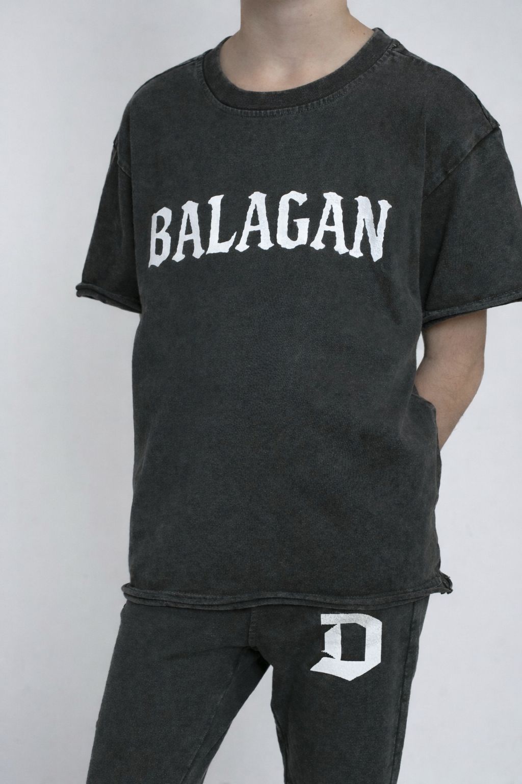 Black Short-Sleeve T-Shirt