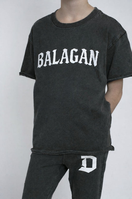 Black Short-Sleeve T-Shirt