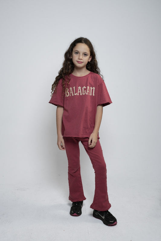 Whashed Rose Short-Sleeve T-Shirt