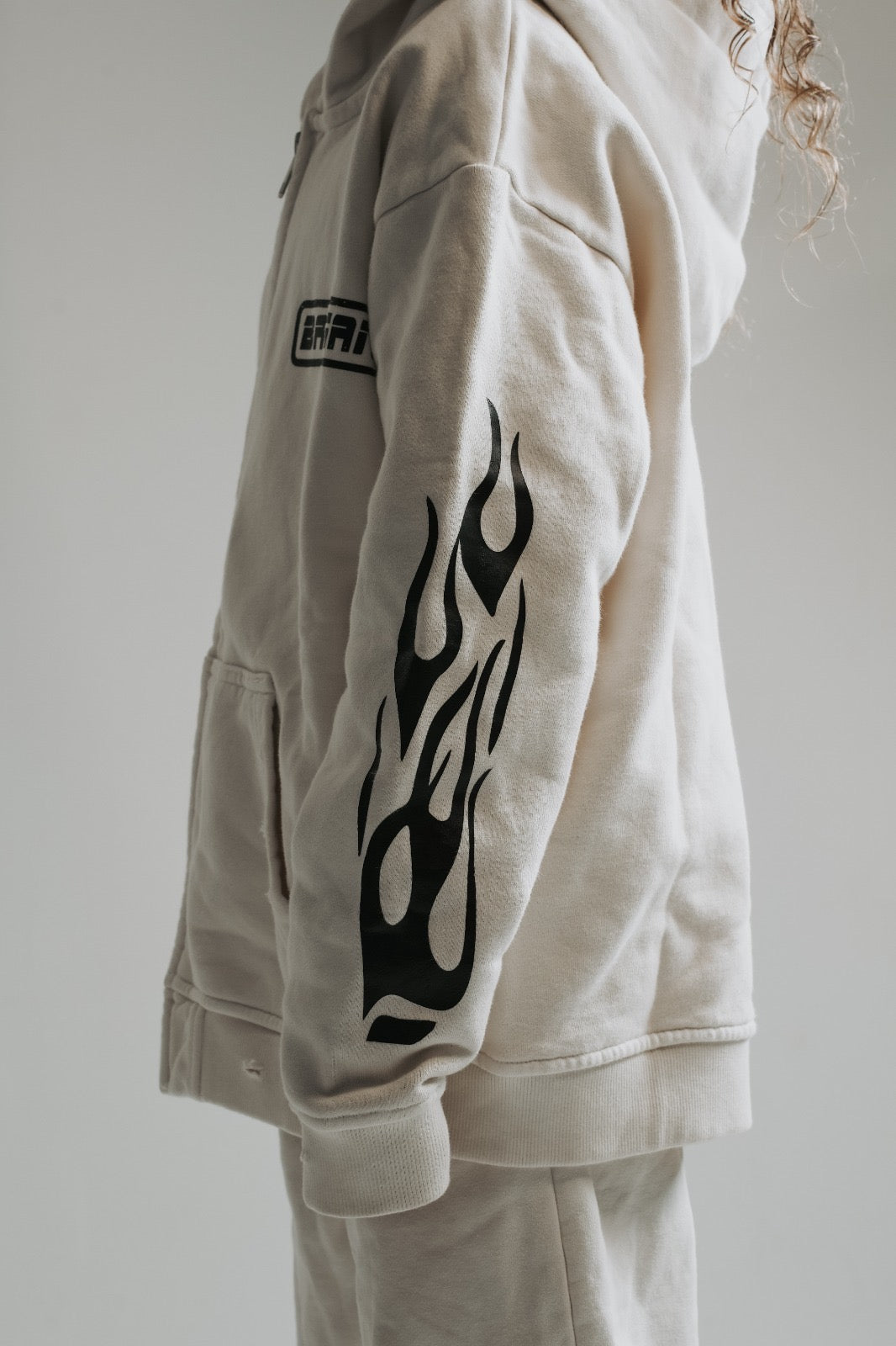 Off-White Flame Zip Hoodie