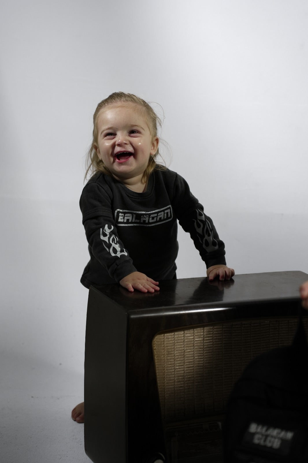 Black Flame Baby Sweatshirt