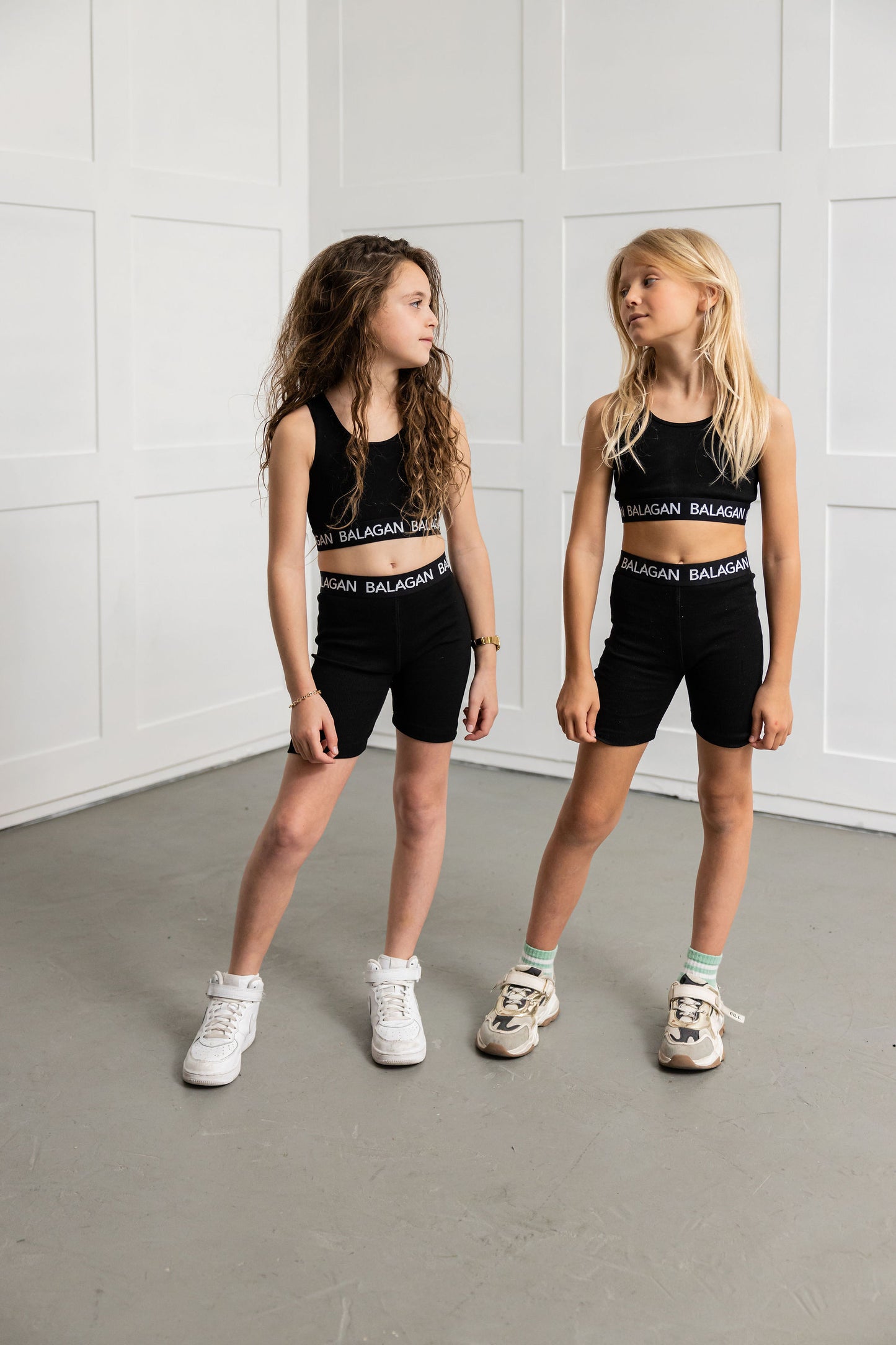 Set Sporty crop top and cycling short